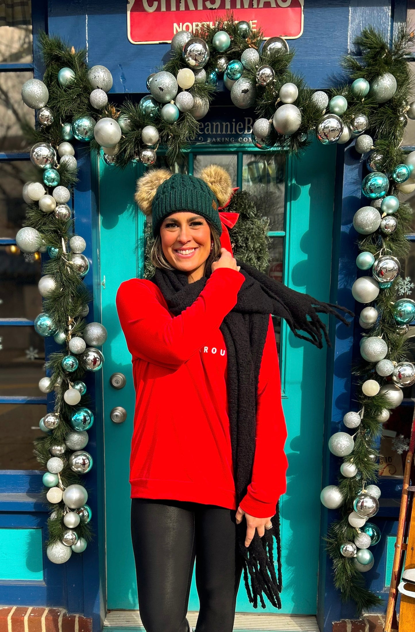 Sciarpa in maglia comfort elevata