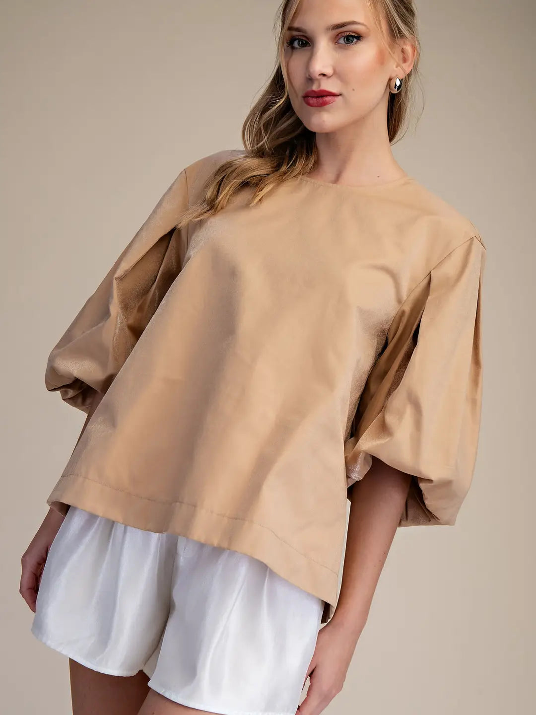 Sunday Stroll Puff Sleeve Top (Pre-Order Today)