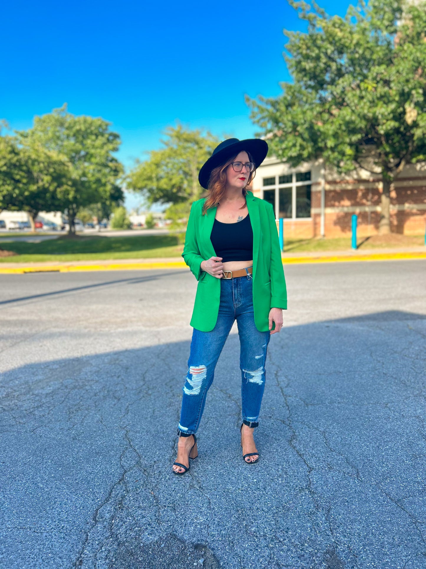 Kancan 90's Medium Wash Boyfriend Jean