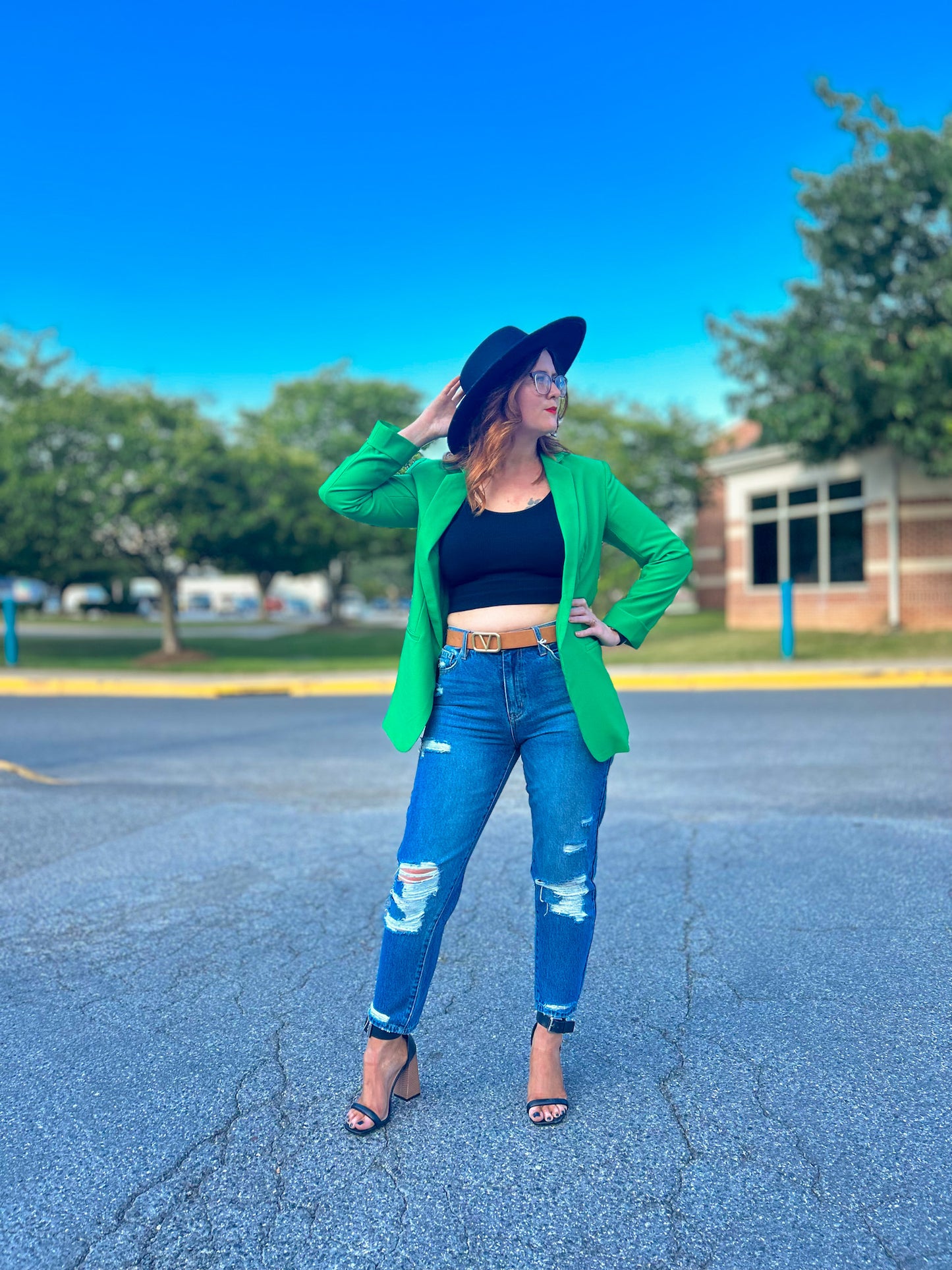 Kancan 90's Medium Wash Boyfriend Jean