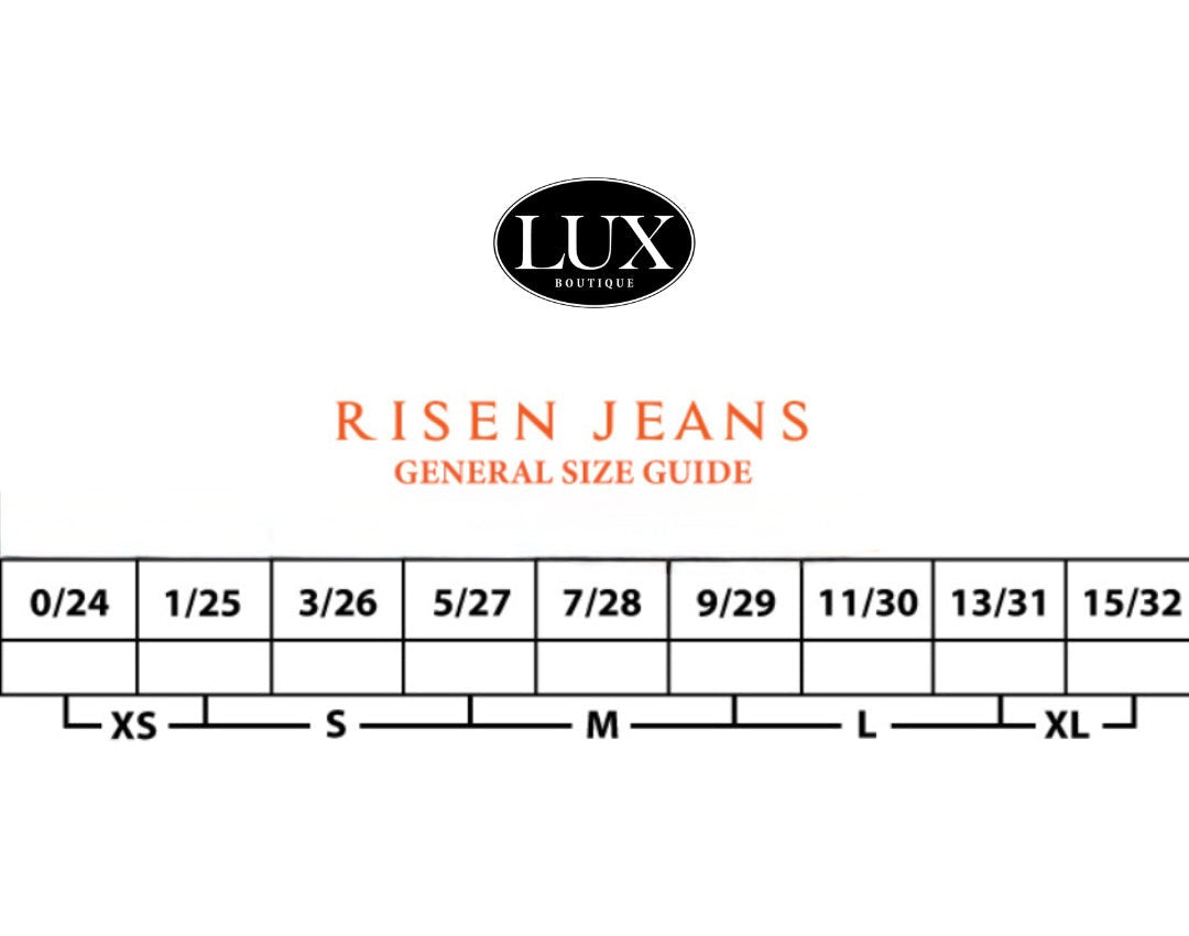 RISEN Mid Rise Wide Leg Baggy Jeans