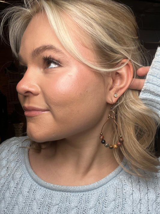Bohemian Vintage Teardrop Earrings