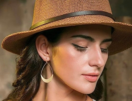 Alter Ego Gold Dangle Earrings