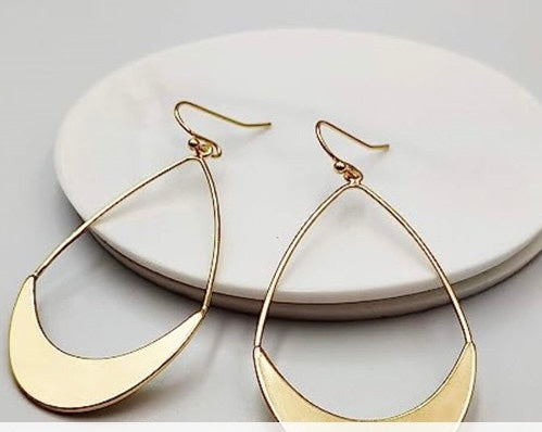 Alter Ego Gold Dangle Earrings