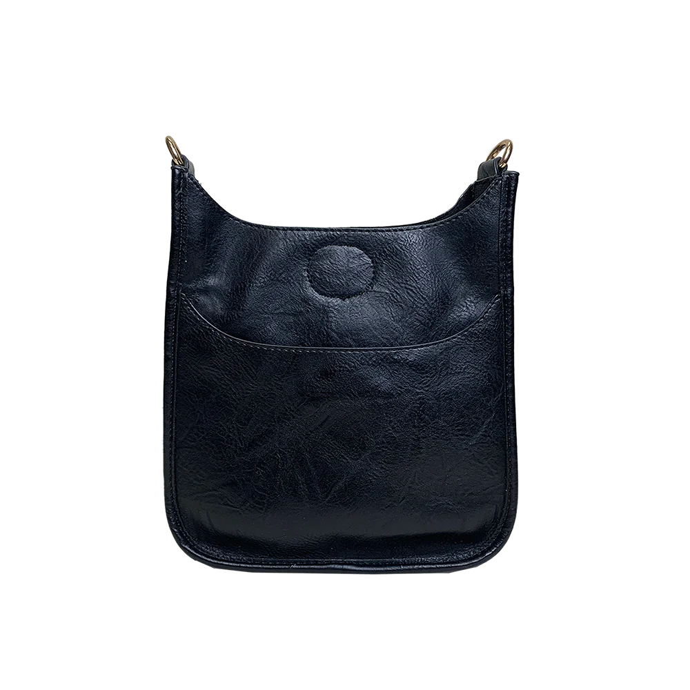 Ah-Dorned Mini Vegan Leather Messenger Bag