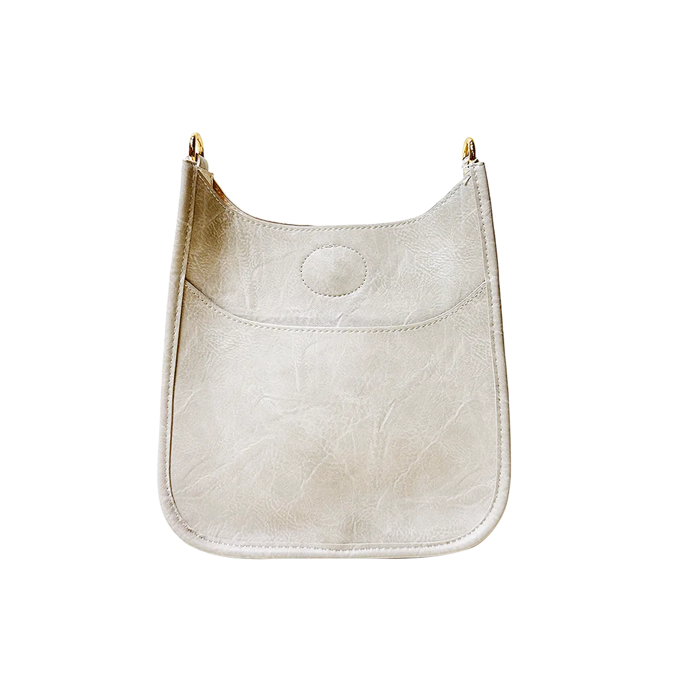 Ah-Dorned Mini Vegan Leather Messenger Bag