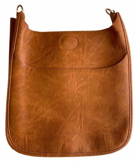 Ah-Dorned Mini Vegan Leather Messenger Bag