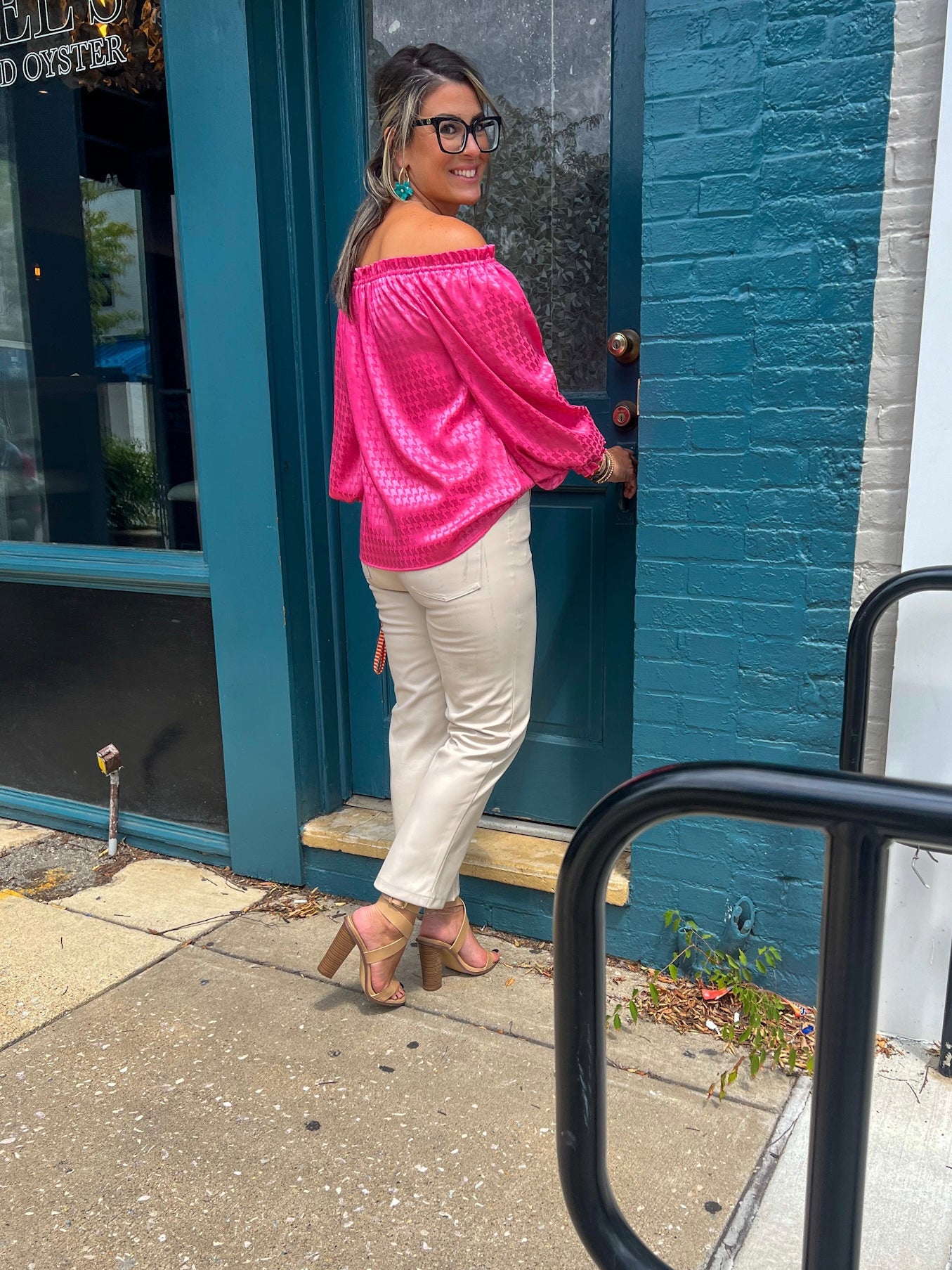 Pantaloni in pelle vegana Muse