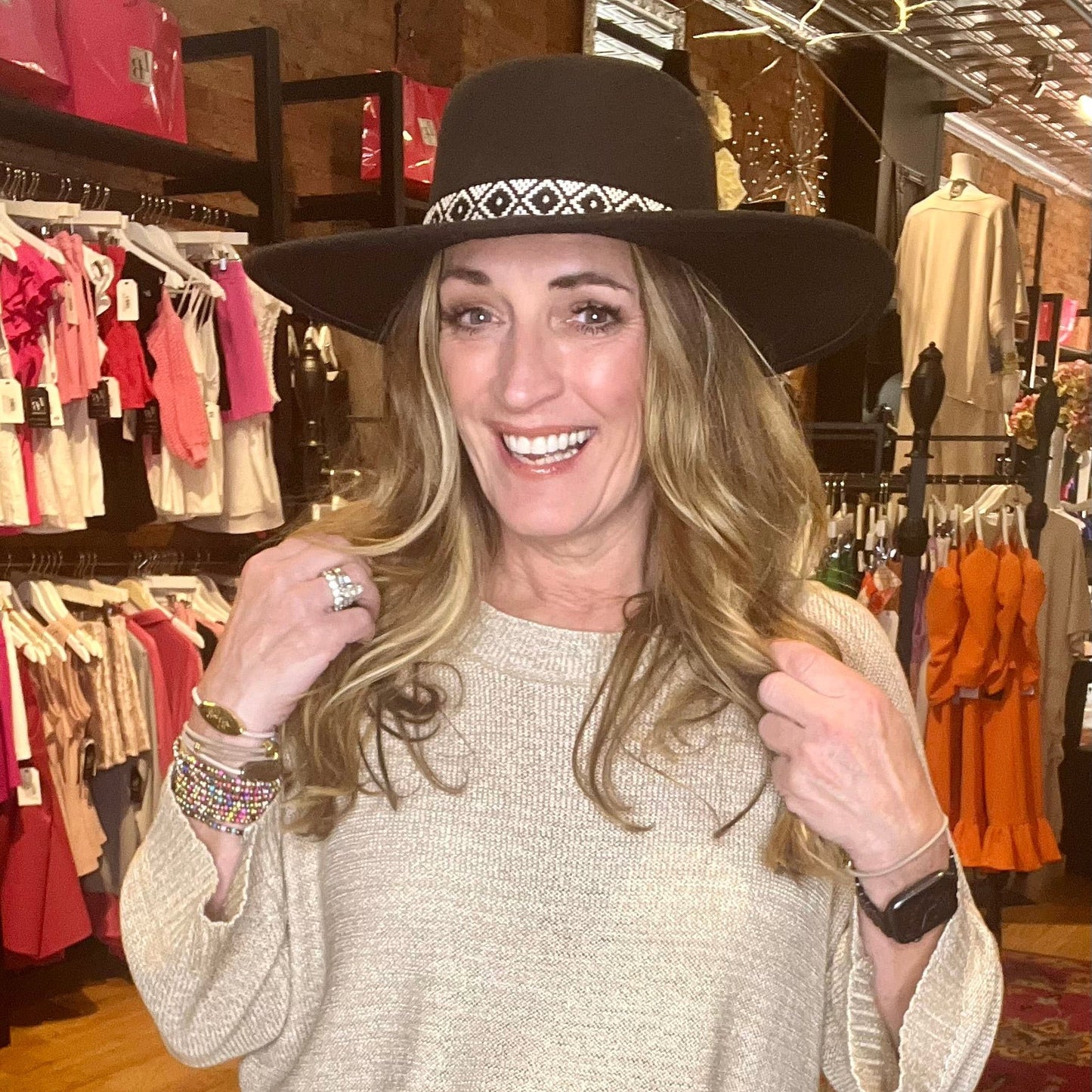 The Bohemian Felt Fedora Hat