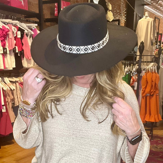 The Bohemian Felt Fedora Hat
