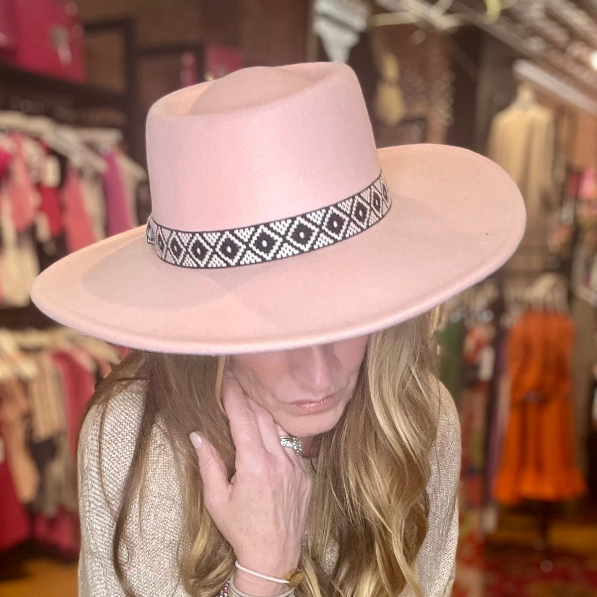The Bohemian Felt Fedora Hat | LUX Boutique