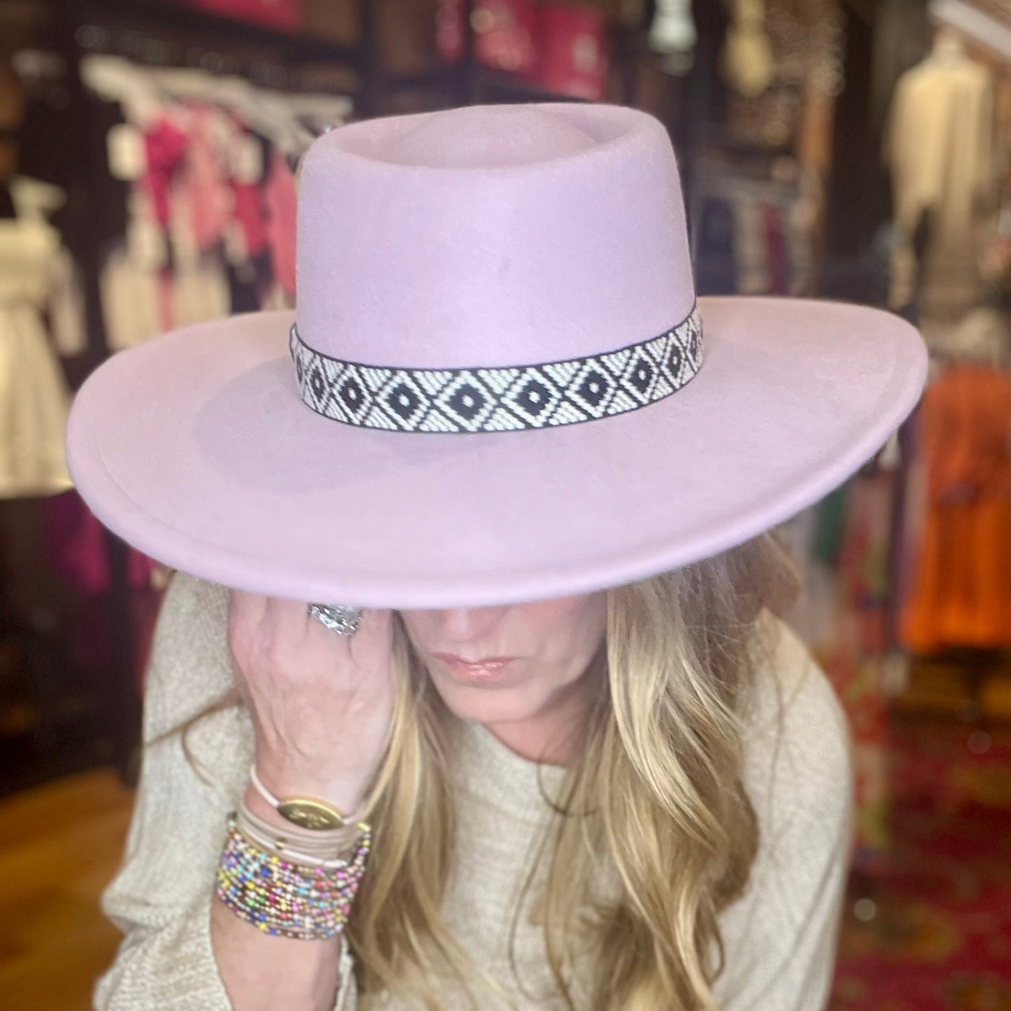 The Bohemian Felt Fedora Hat