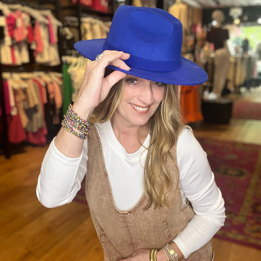 Festival Flare Retro Fedora Hat