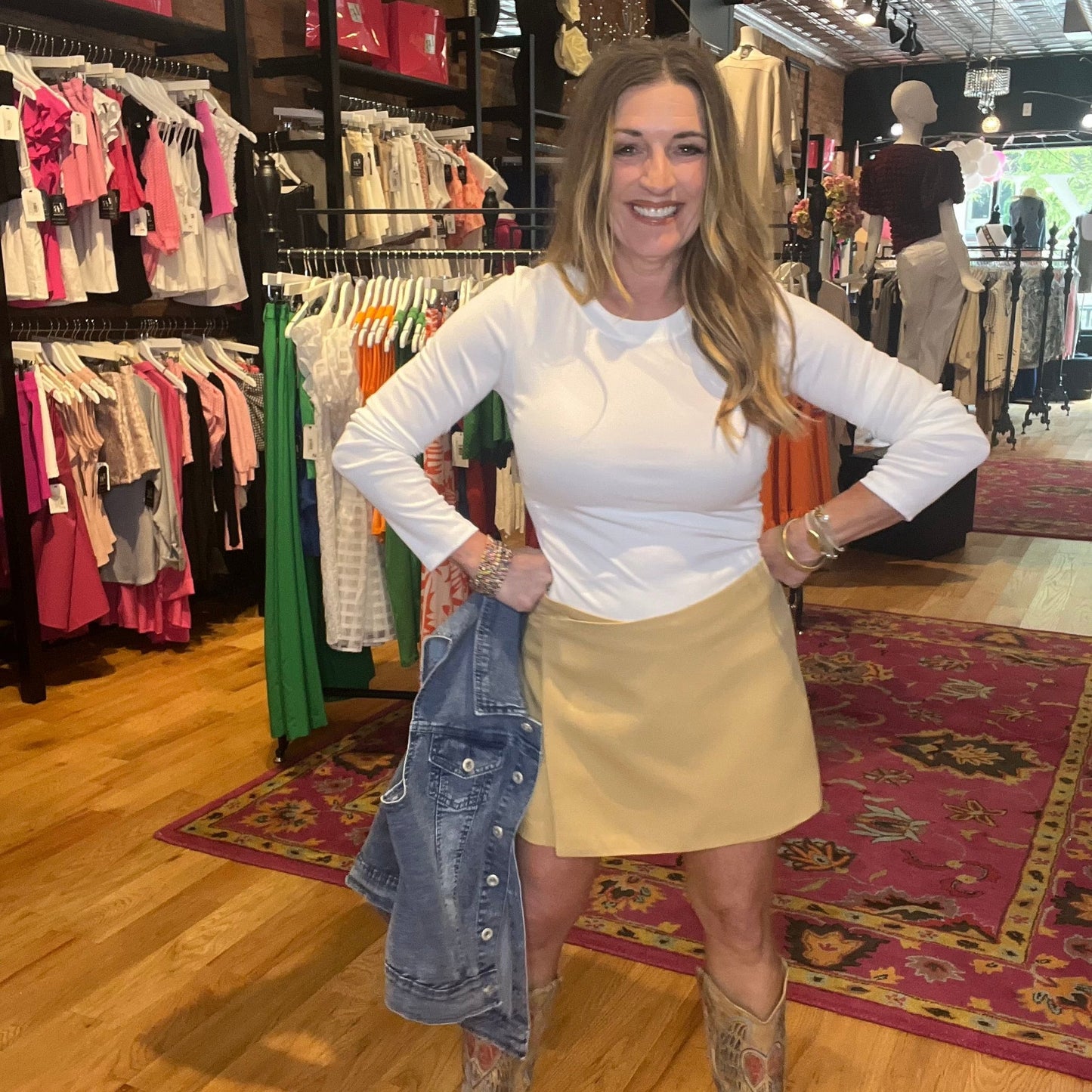 Unforgettable Energy Asymmetric Skirt
