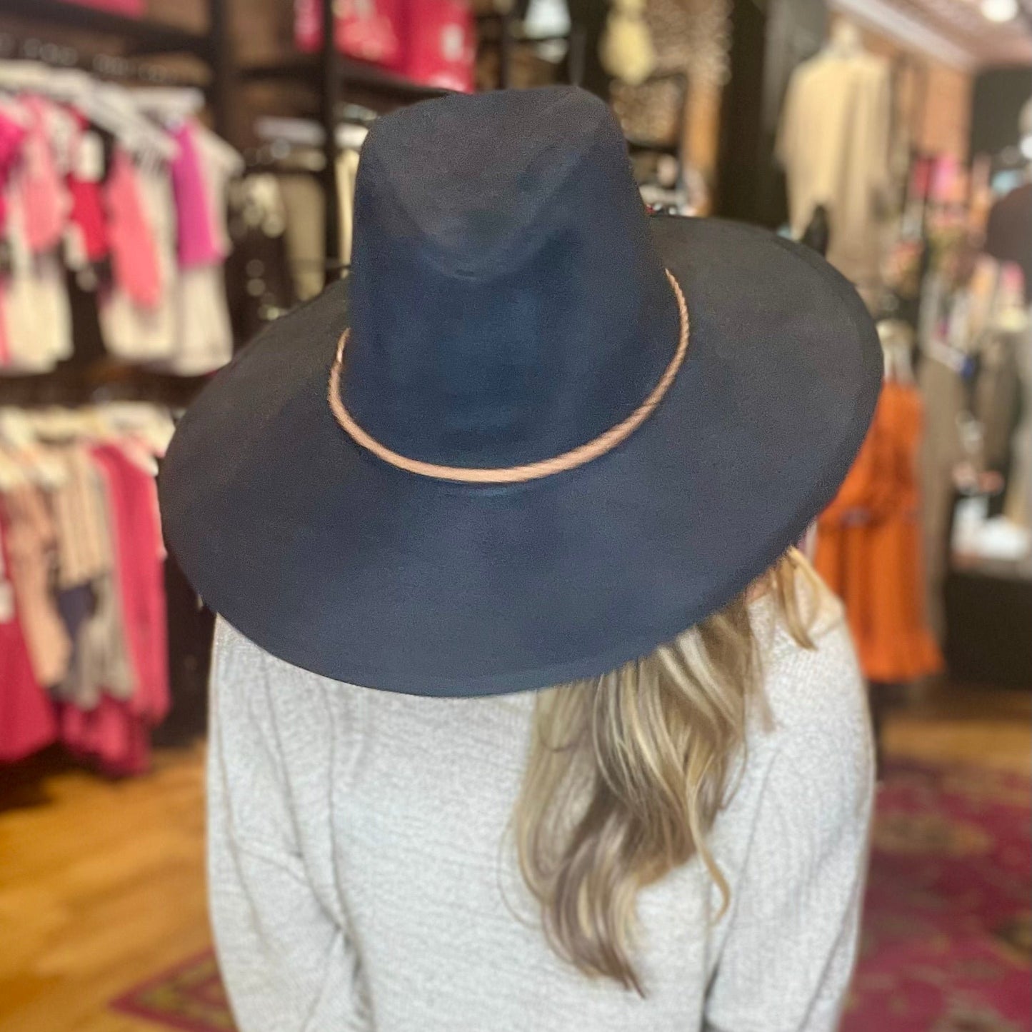 Wayward Babe Suede Fedora Hat