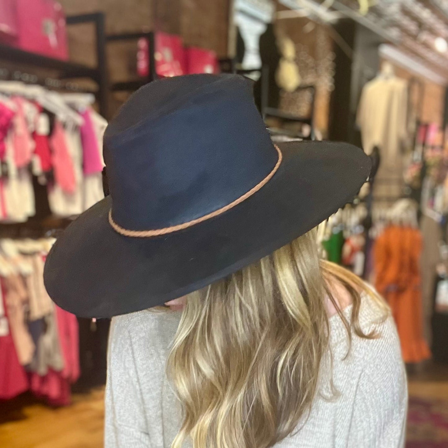 Wayward Babe Suede Fedora Hat