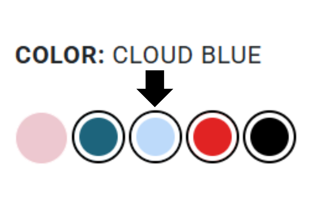 Faviana Prom Gown 11406 Cloud Blue Color Sample