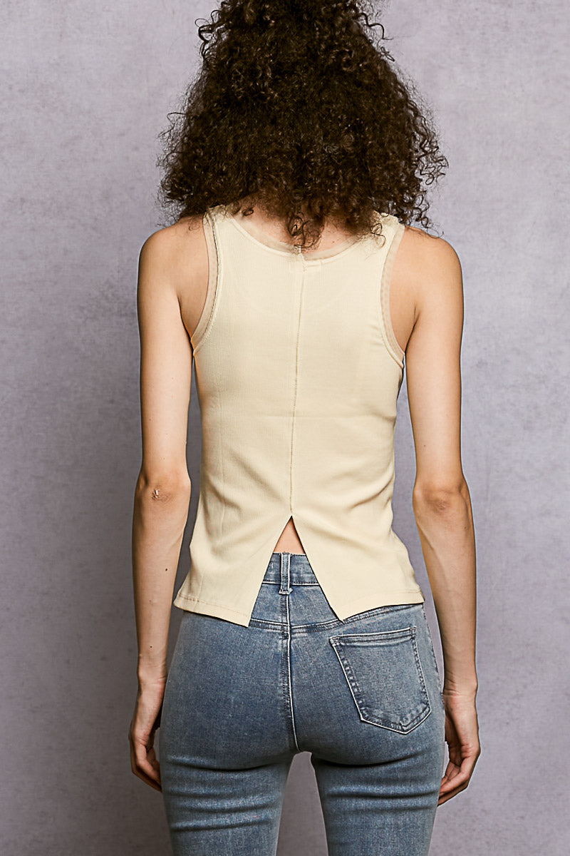 Clean Aesthetic Tank Top by POL