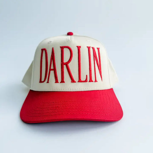 Red "Darling" Trucker Hat