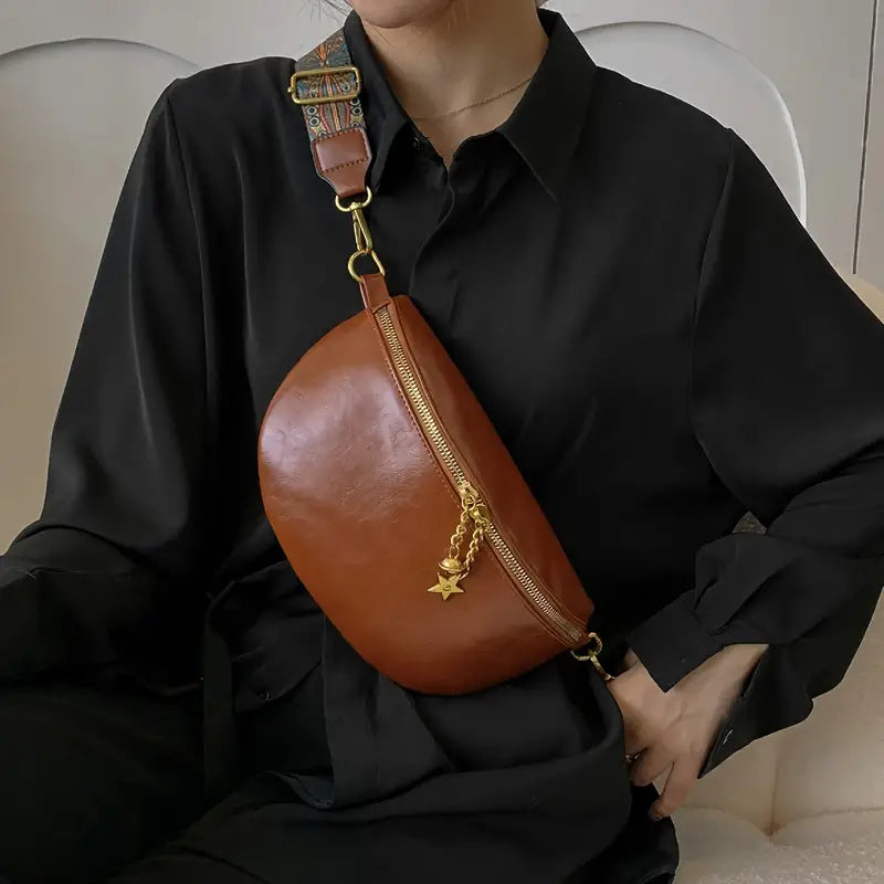 Urban Expressions Vegan Leather Crossbody Bag