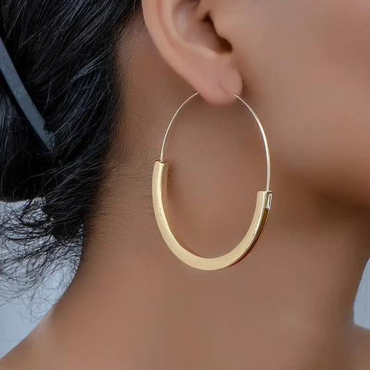 Gold Hoop Earrings