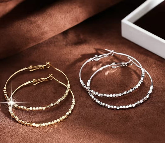 Instinctively Elegant Hoop Earrings