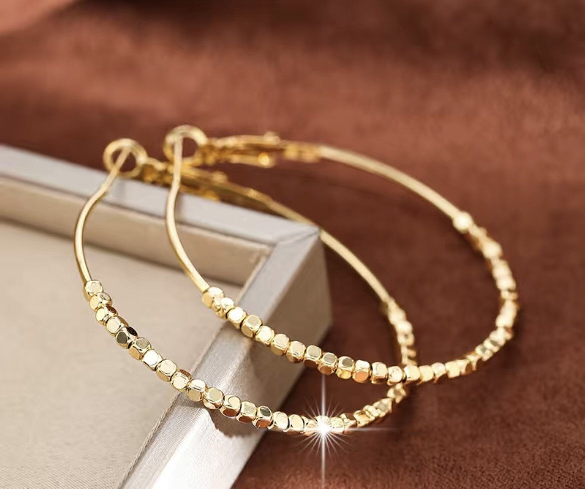 Instinctively Elegant Hoop Earrings