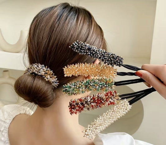 Chic Destinations Beaded Ponytail Holder