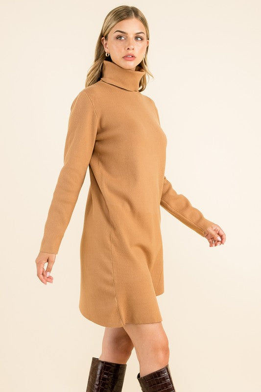 Simply Beautiful Asymmetrical Hem Dress