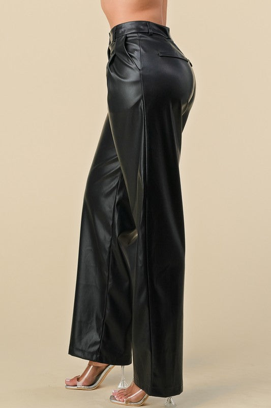 Made For Fame Vegan Leather Pants