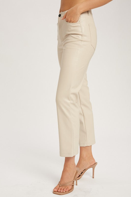 Pantaloni in pelle vegana Muse