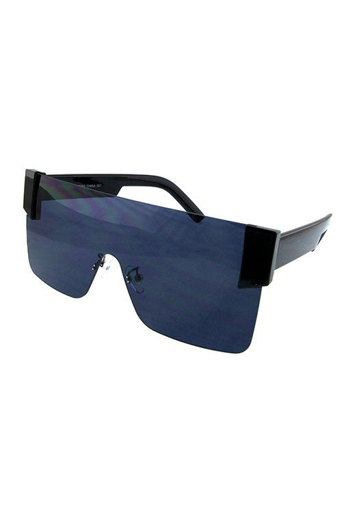 Catch a Glimpse Square Rimless Sunglasses