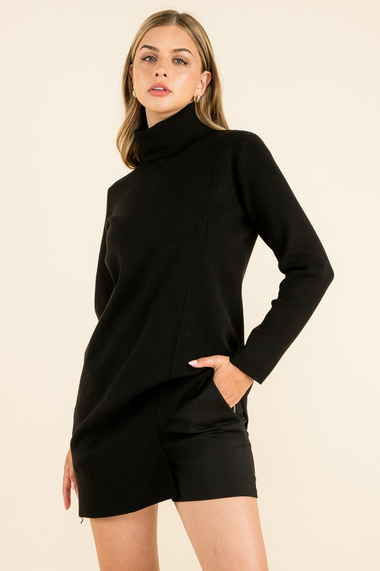 Simply Beautiful Asymmetrical Hem Dress