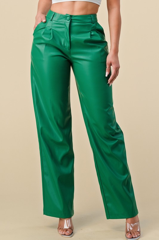 Made For Fame Vegan Leather Pants
