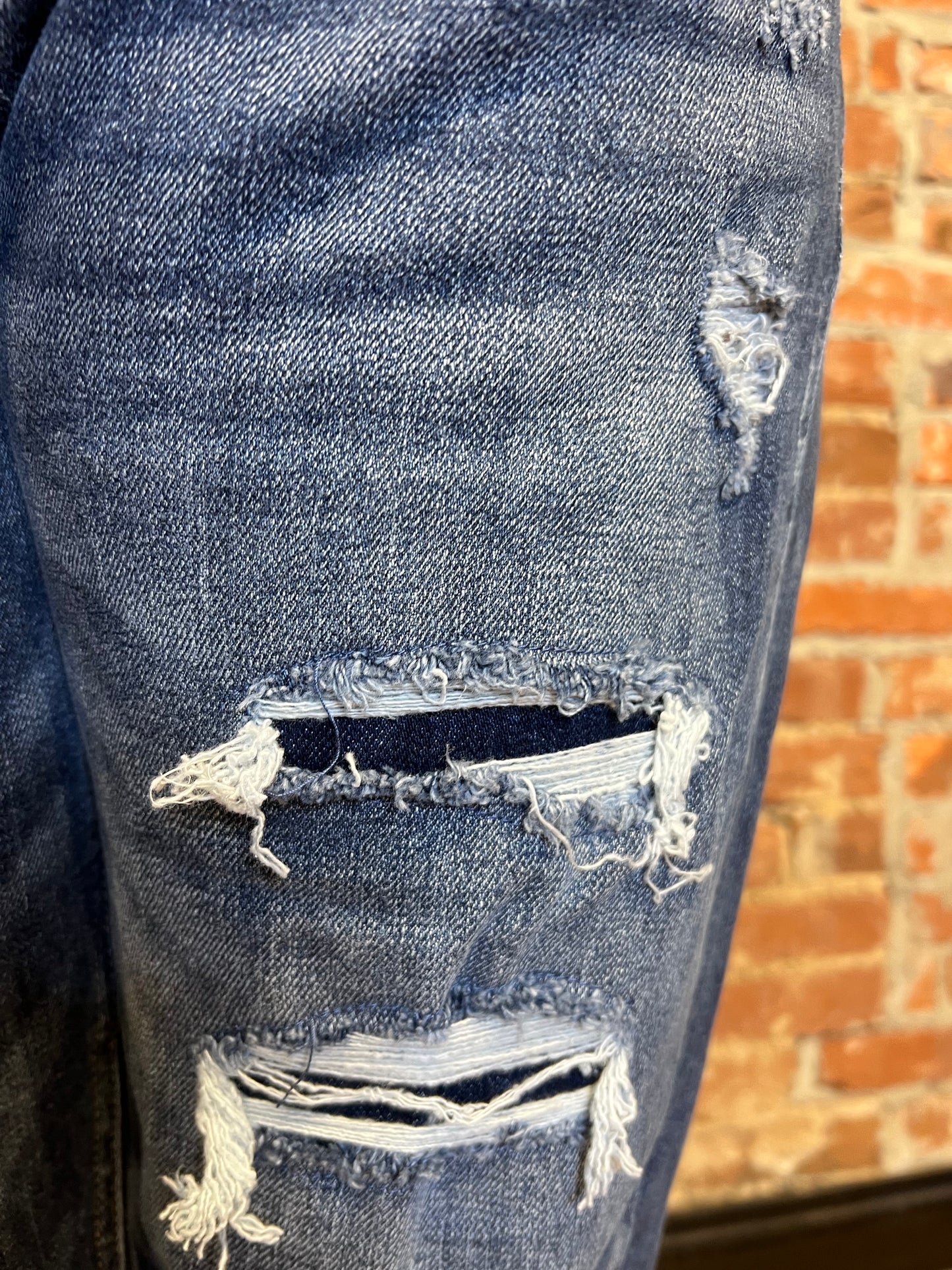 Kancan Mid Rise Boyfriend Jean