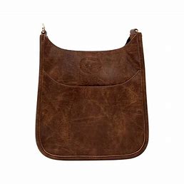 Ah-Dorned Classic Suede Messenger Bag