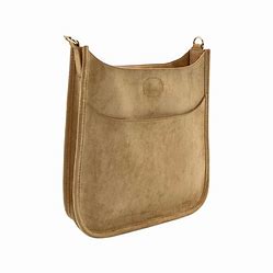 Ah-Dorned Classic Suede Messenger Bag