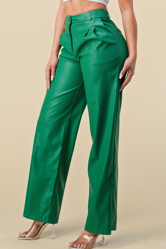Made For Fame Vegan Leather Pants