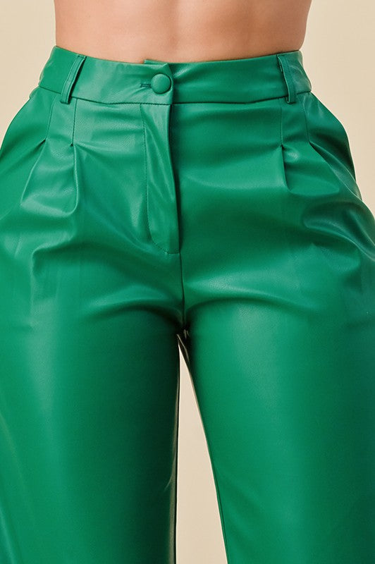 Made For Fame Vegan Leather Pants